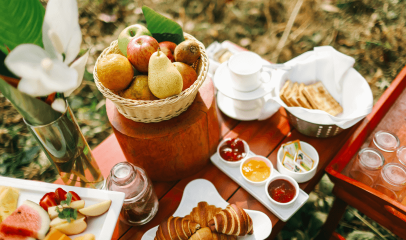 Breakfast in mountains gallery image 1