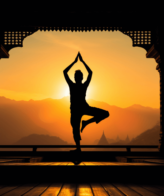 Yoga temple image